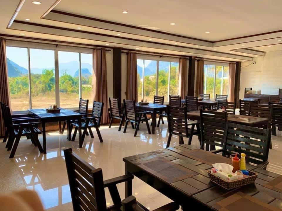 Vang Vieng Savanh Sunset View Resort Exteriör bild